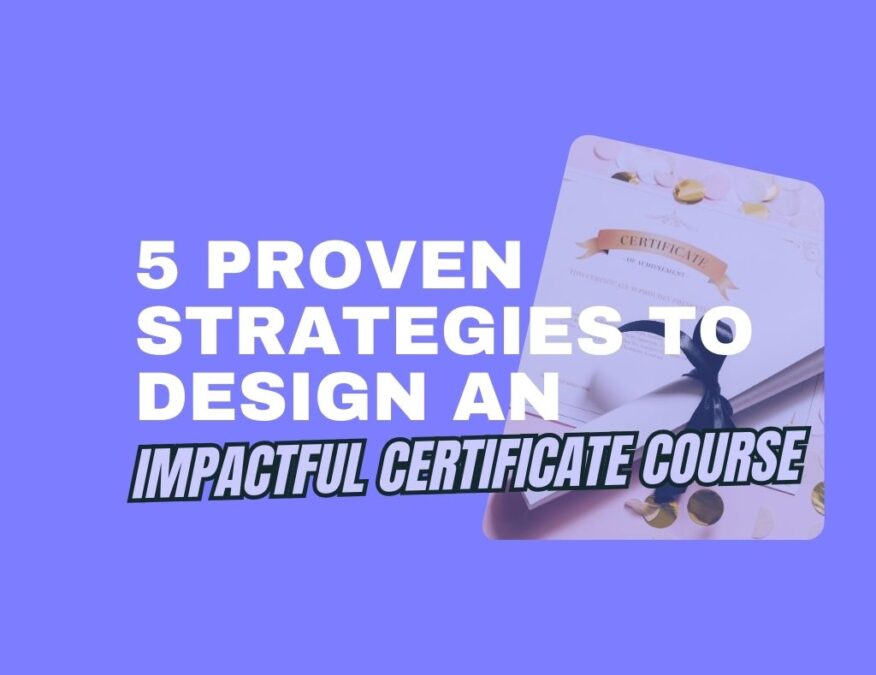Certificate Course