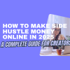 How to Make Side Hustle Money Online