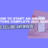 how to start an online store