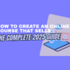 how to create an online course that sells
