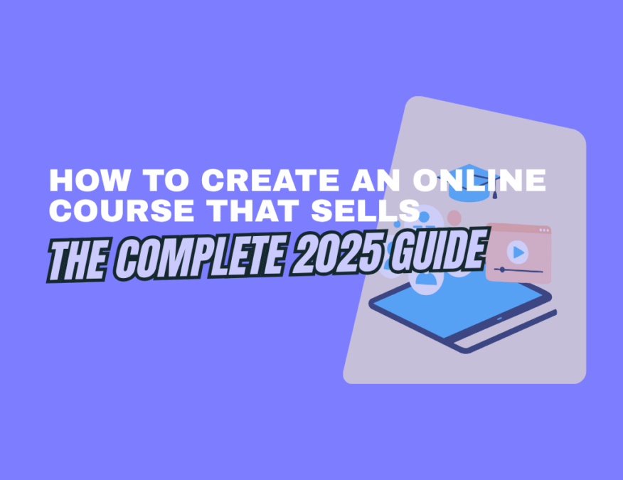 how to create an online course that sells