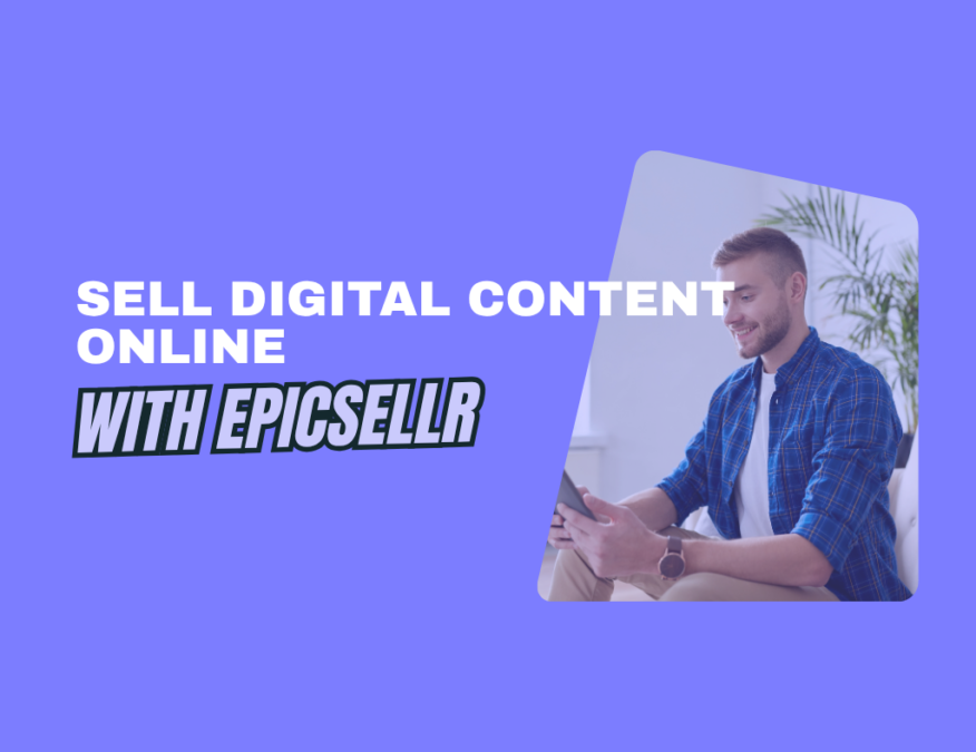 sell digital content online