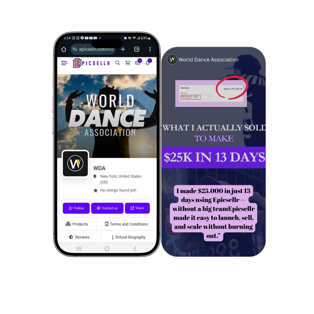 selling content online , create a course