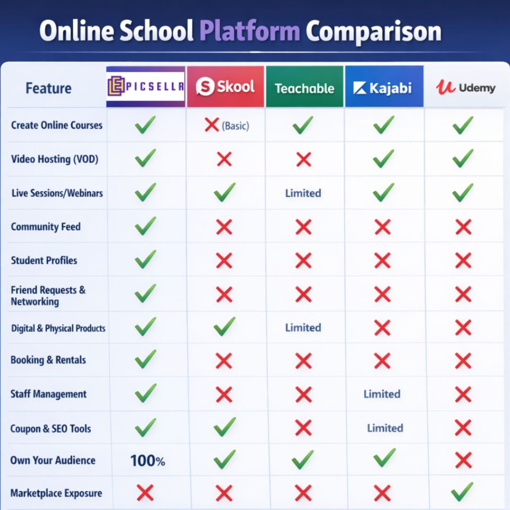 Create an Online School