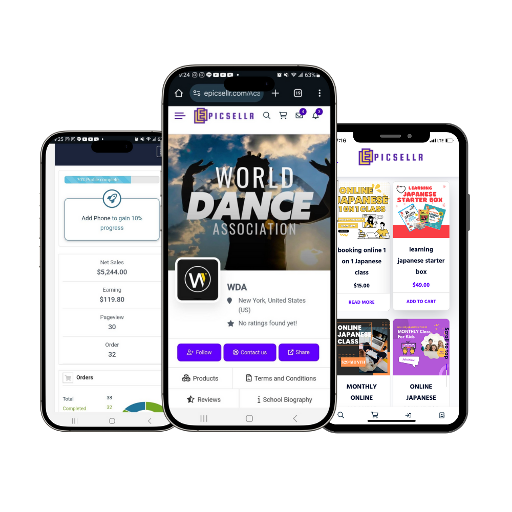 selling physical products online