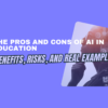 pros and cons of AI in education
